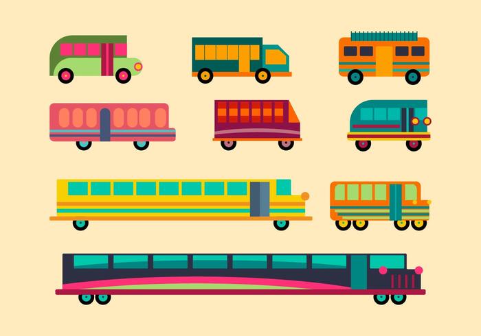 Libre Minibus Vector Pack