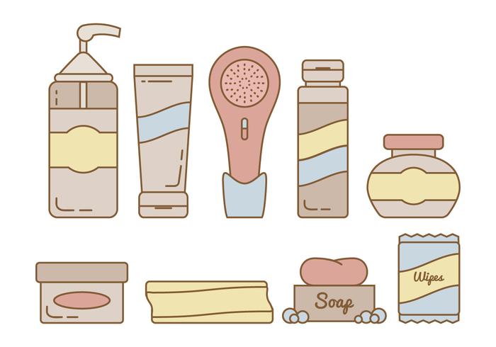 Vector Skin Care Elements