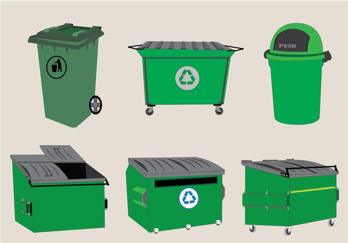 Dumpster Unidades Vector