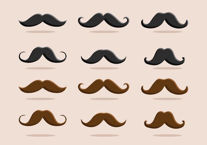 Free Mustache Vectors