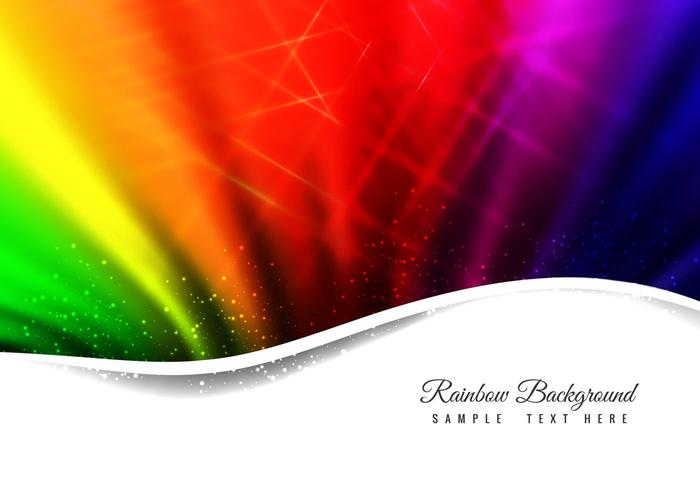 Free Vector Abstract Rainbow Background