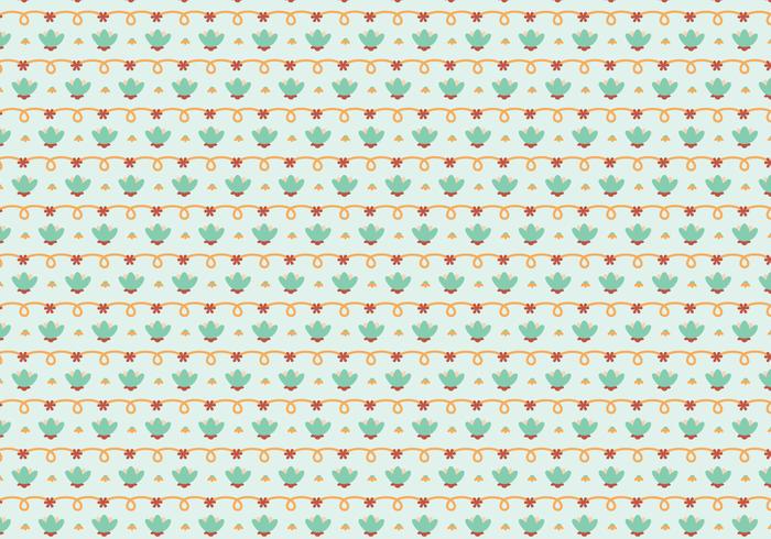 Flower Tile Pattern vector