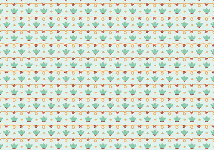 Flower Tile Pattern vector