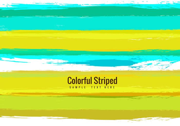 Vector Colorful Striped Free Background