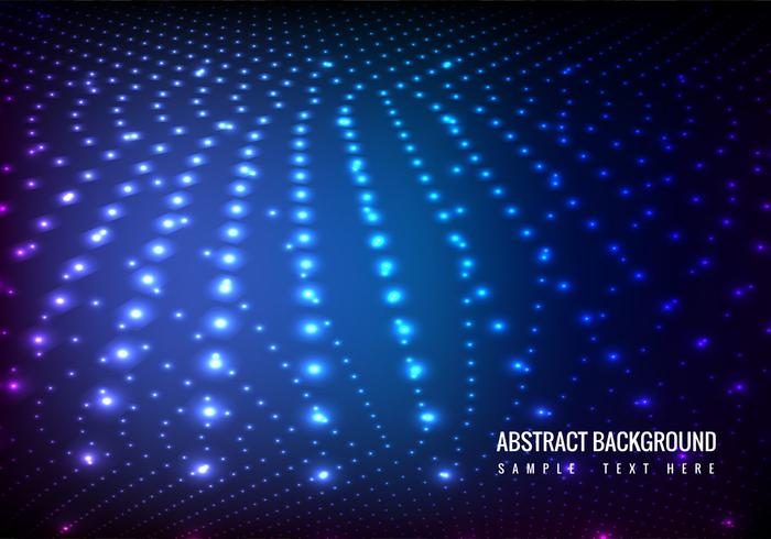 Vector Glowing Lights Background