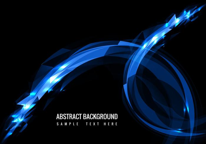 Vector Modern Glowing Background