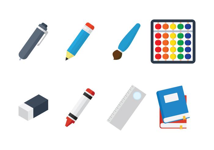 Kids School Stuff vector