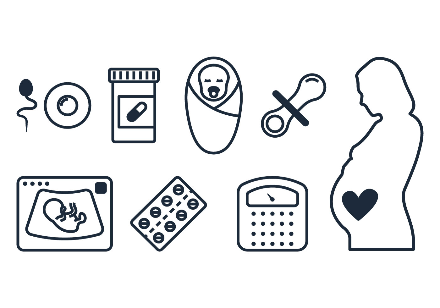 Pregnancy Icon Vector Art At Vecteezy Pregnancy Icon Vector Art At Vecteezy