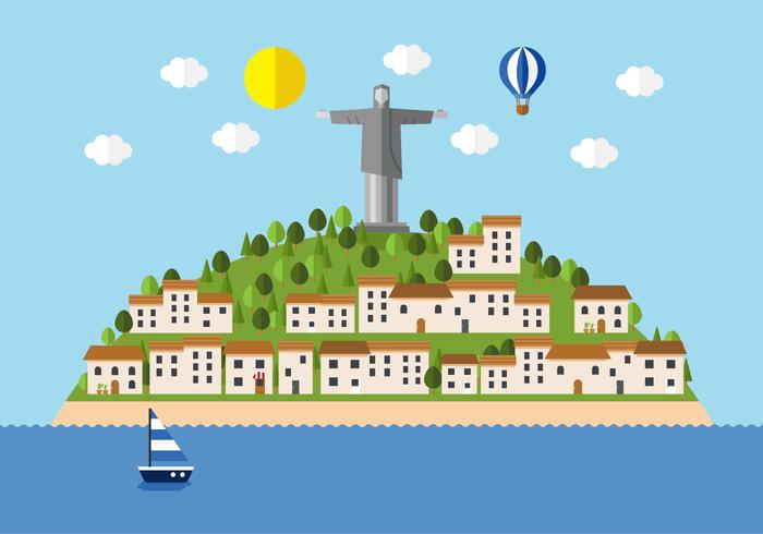 Vector Brasil City Landscape