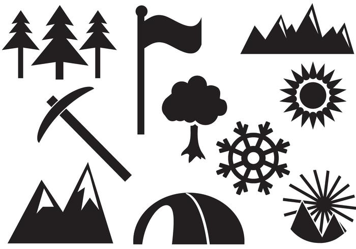 Free Mountain Vectors Free Mountain Vectors