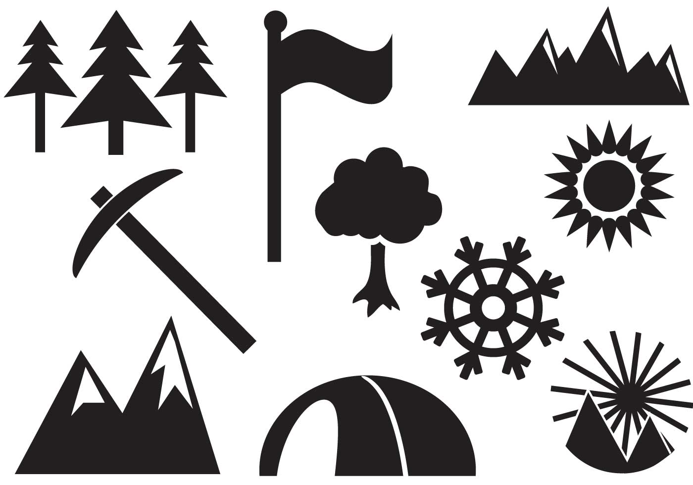 Download Free Mountain Vectors - Download Free Vectors, Clipart ...