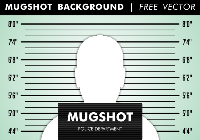 Mugshot Antecedentes Vector Libre