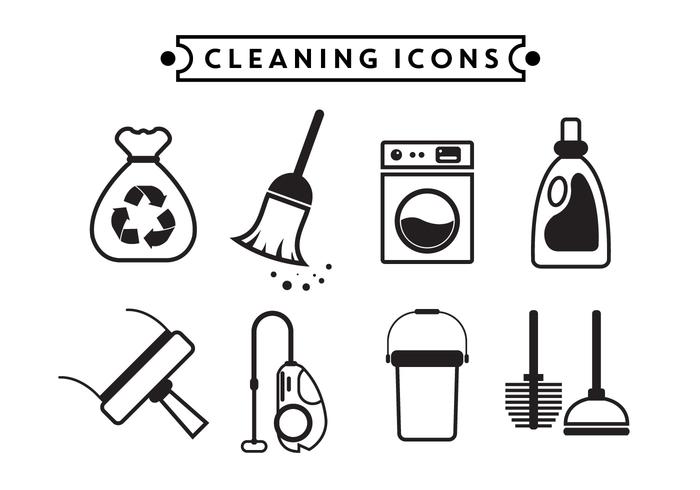 Cleaning Vector Icons