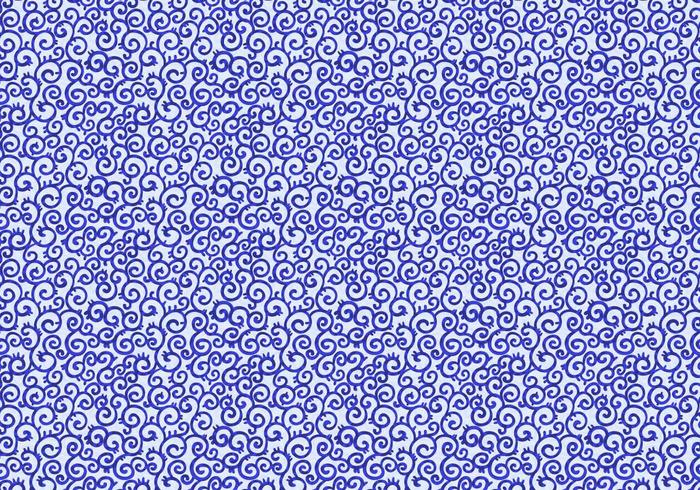 Free Vector Swirl Floral Background