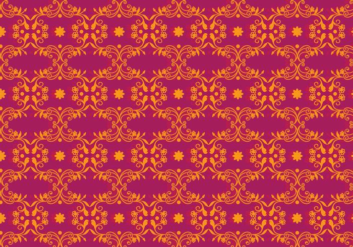 Free Vector Magenta Floral Background