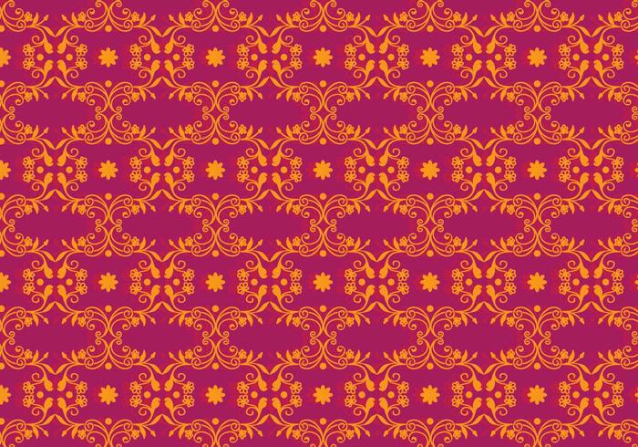 Fondo floral libre de la magenta del vector