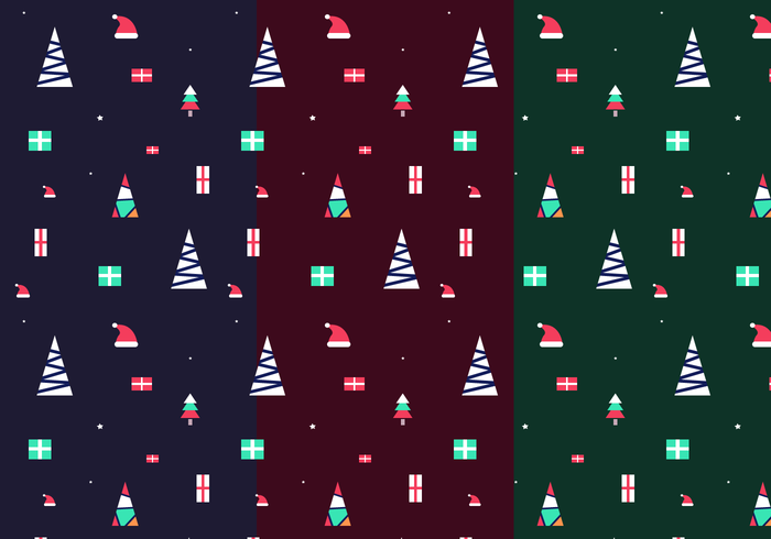 Free Christmas Pattern Vector