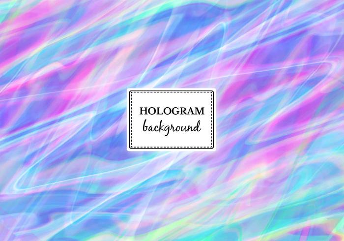 Vector libre de rayas de fondo de holograma