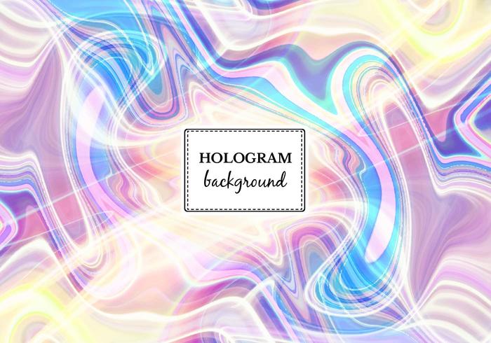 Vector Light Marble Hologram Background