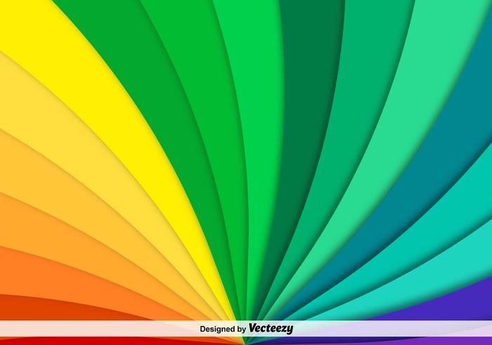 Vector Abstract Rainbow Background