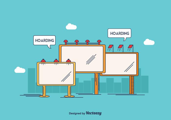 Hoarding Vector