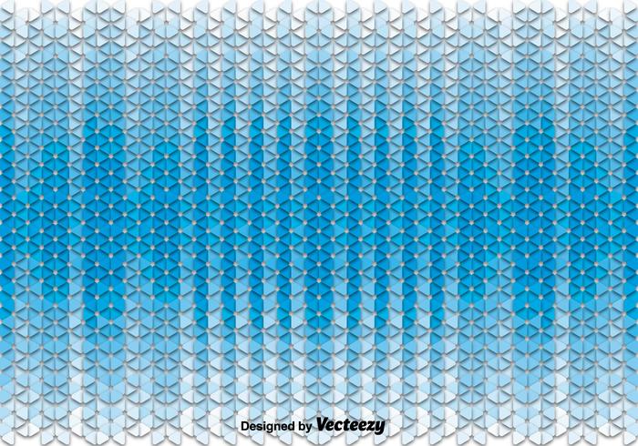 Abstract Vector Background With Blue Triangles Abstract Vector Background With Blue Triangles