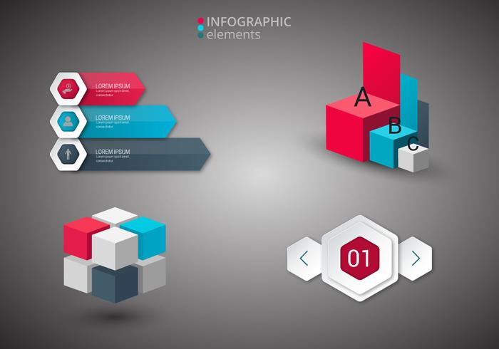 Infografía Libre Elementos Vector