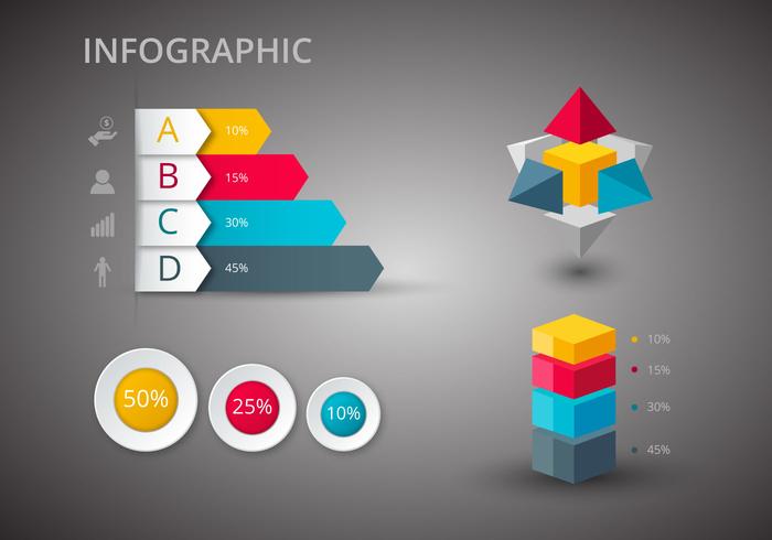 Infografía Libre Diseños Vectores