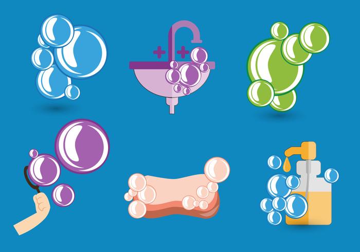 Soap Bubbles Vector