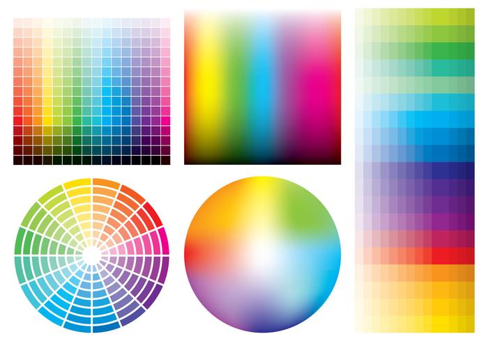 Muestras de color vector