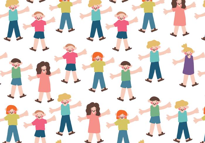 Vector Children Pattern Vector Children Pattern