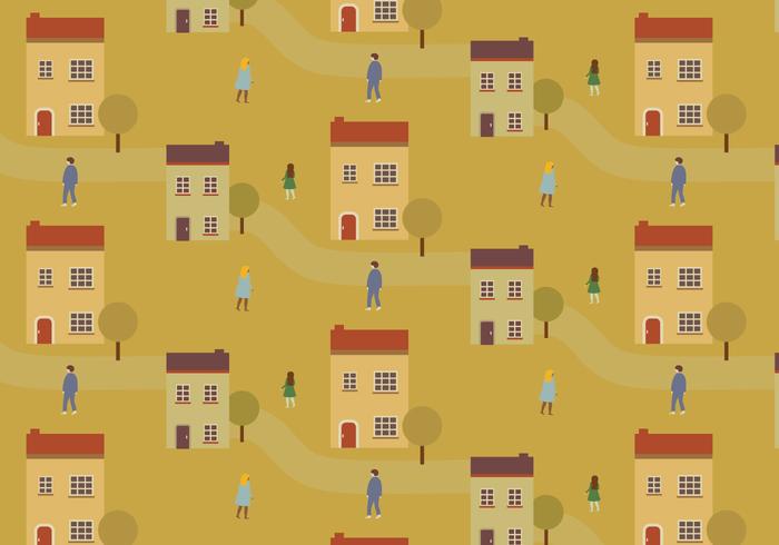 City Streets Pattern City Streets Pattern