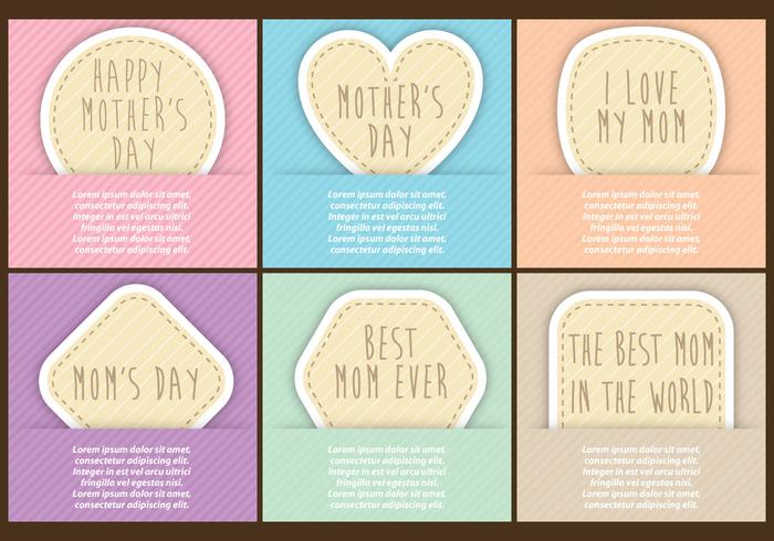 Mothers Day Flyers vector