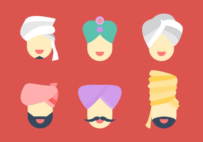 Gráfico vectorial Turban libre 2 vector