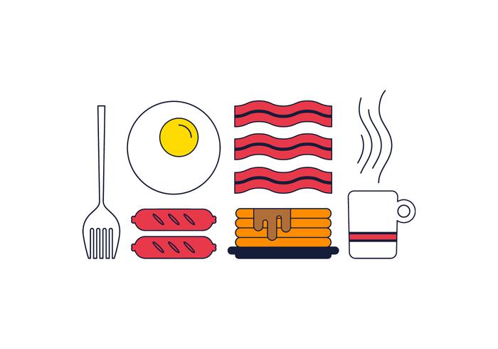Free Breakfast Vector