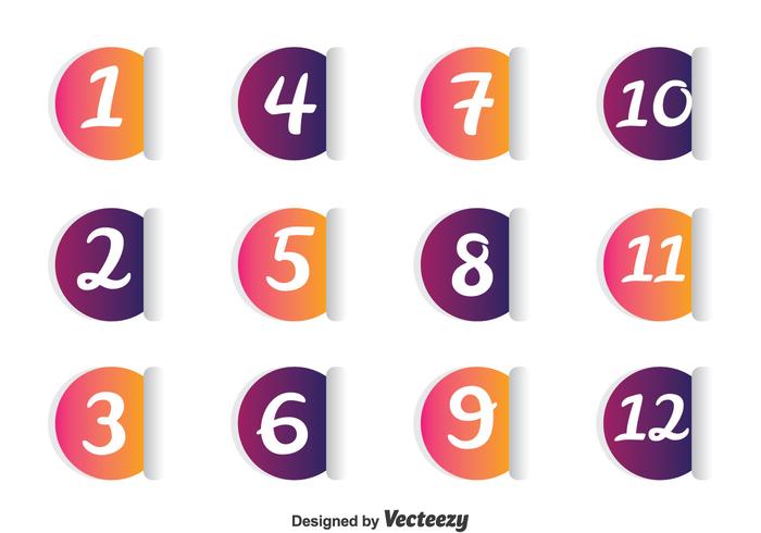 Bullet Points Vector