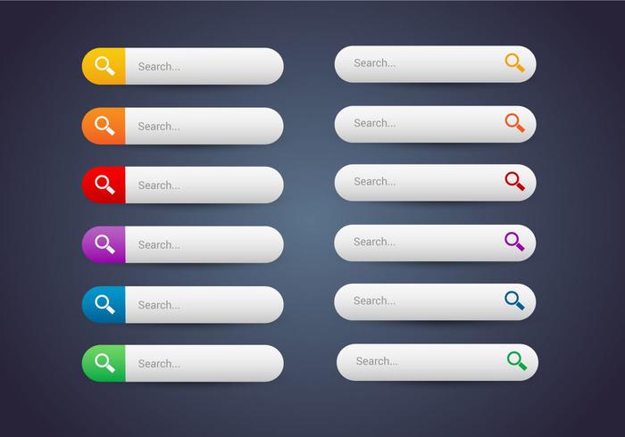 Free Web Buttons Set 10 Vector