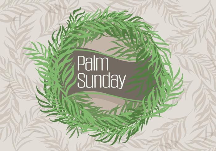 Palm Sunday vector