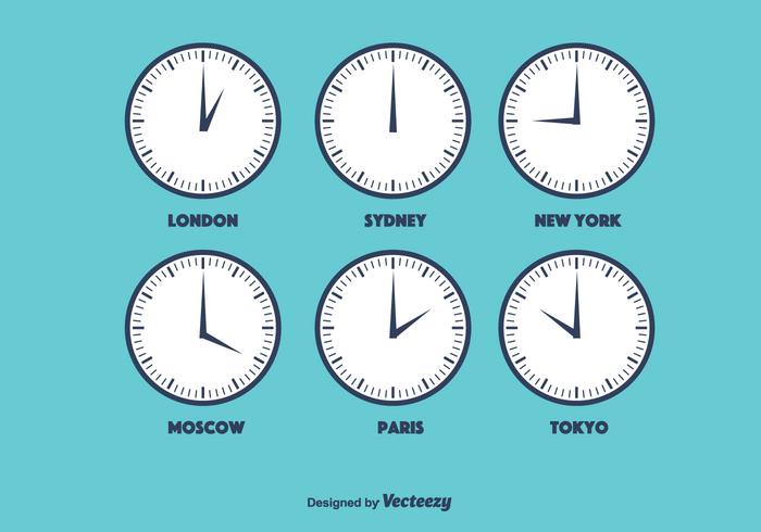 Time Zone Vector