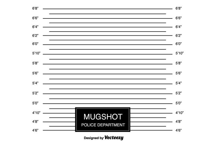 Mugshot Background vector