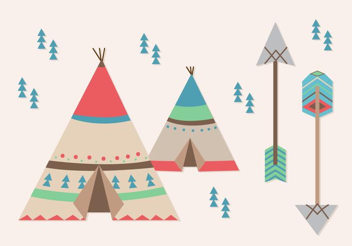 Tipi Elements vector