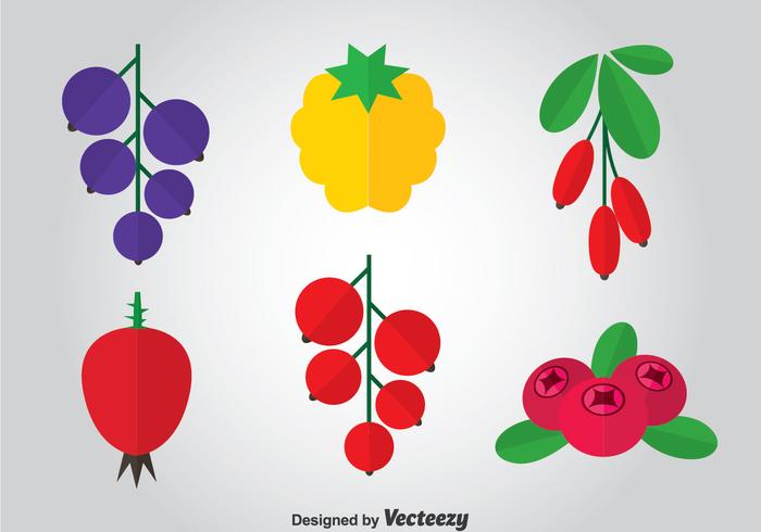 Barries Flat Icons vector