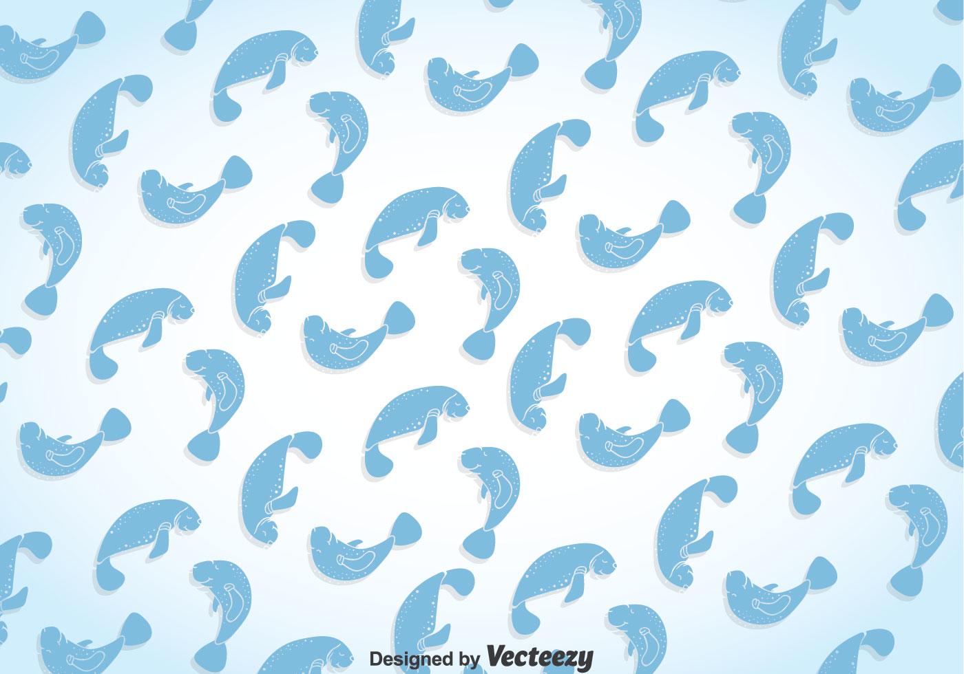Manatee Background 111570 Vector Art at Vecteezy