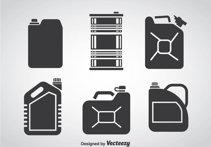 Can Collection Vector Can Collection Vector