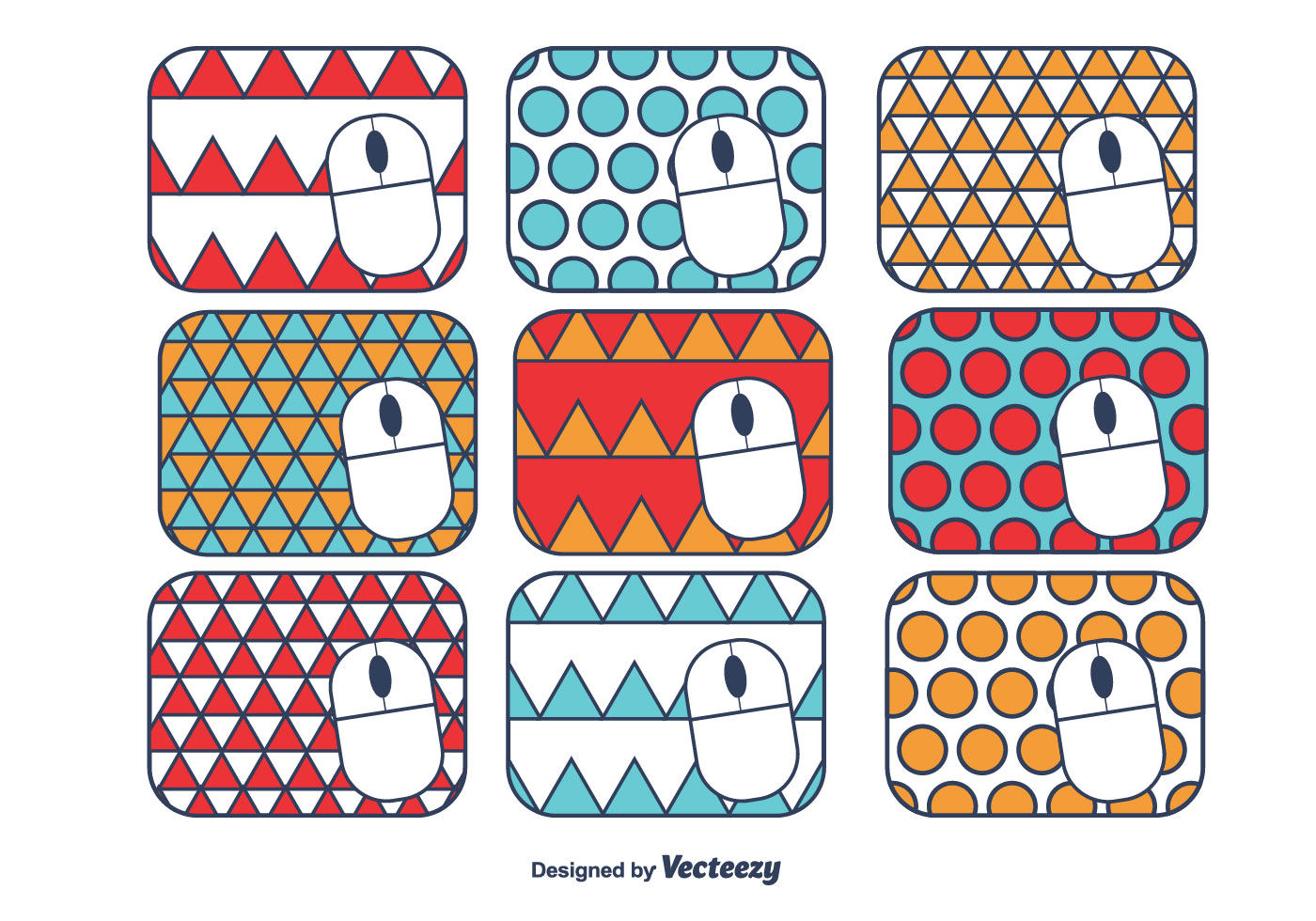 Mouse Pad Vector 111603 Vector Art at Vecteezy