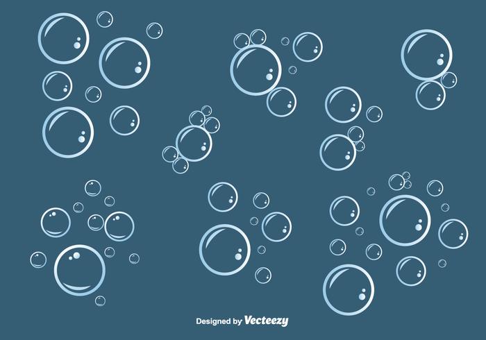 Soap Suds Set Vector