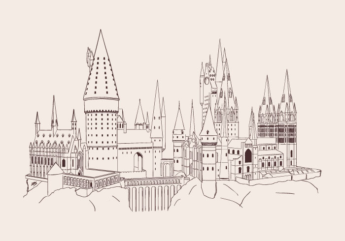 Hogwarts Free Vector Art - (1309 Free Downloads)