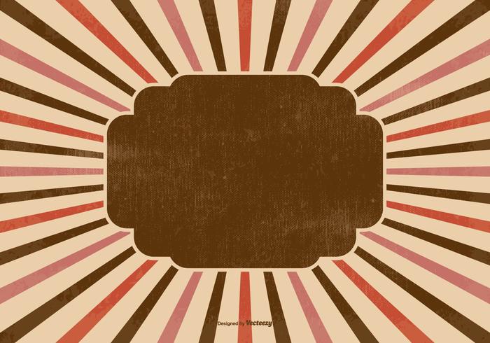 Blank Retro Background vector