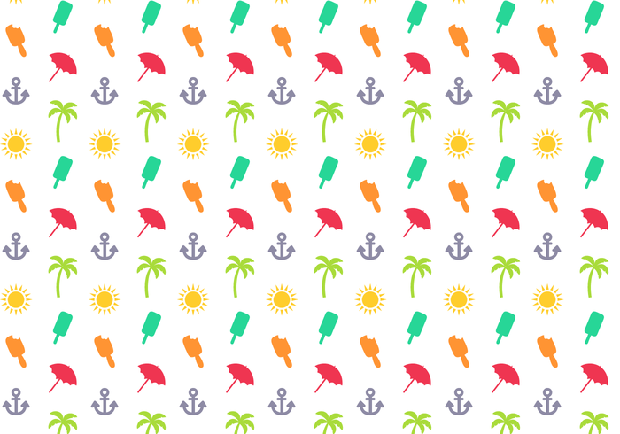 Free Summer Pattern Vector