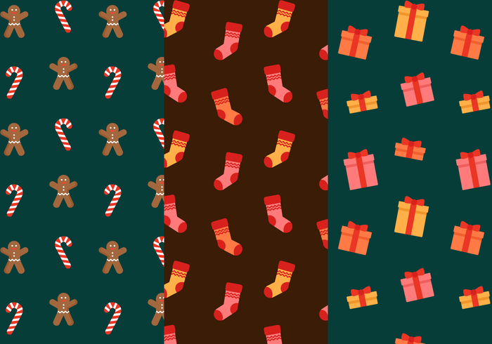 Free Christmas Pattern Vector